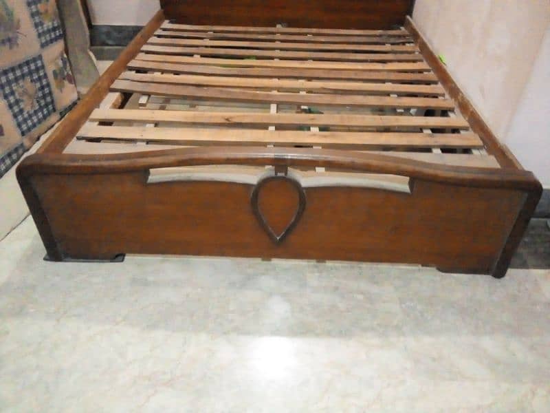 Pure Wooden Bed 2