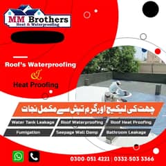 Roof Waterproofing | Bathroom Leakage | Tank Leakage | Fumigation