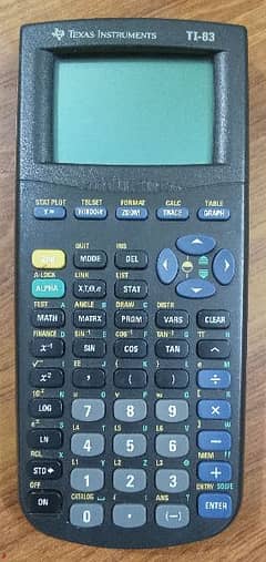 TI-83 Graphic Calculator