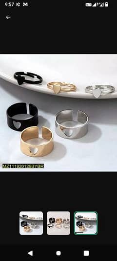 beautiful rings heat shap