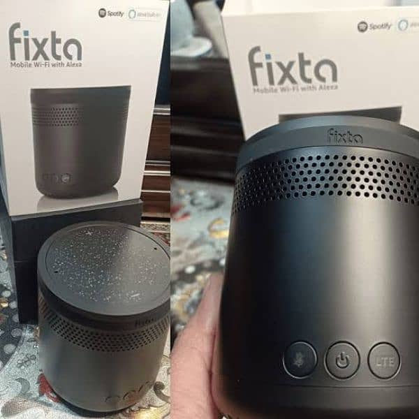 Alexa Fixta Device Also Bluetooth Speaker 1