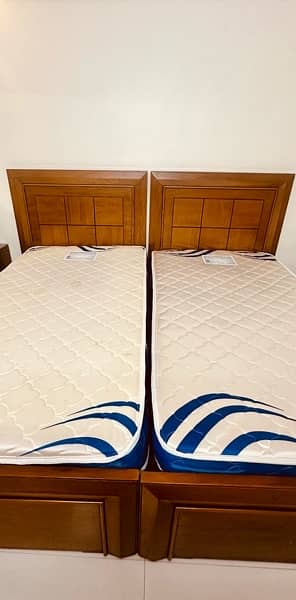 2 x Single Bed Diamond Foam Mattresses - Great Price! 2