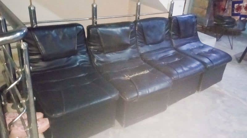 Black Seater Sofa 0