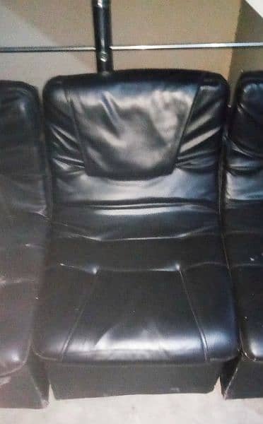 Black Seater Sofa 1