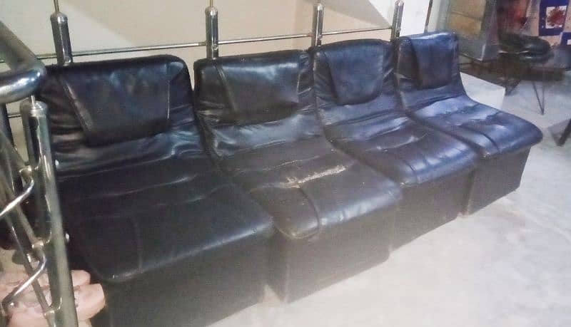 Black Seater Sofa 2