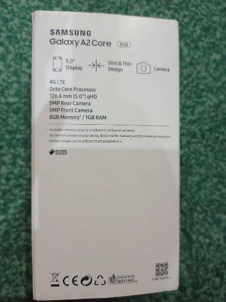 Samsung A2 Core 8