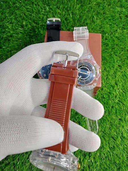 Rubber strap watches for men 1