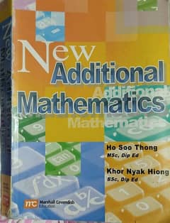 New additional Mathematics Book