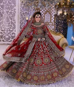 bridal wedding kashees dress