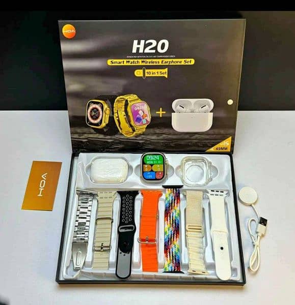 H20 Ultra Smartwatch 10 in 1 Ultra Smart Watch 0