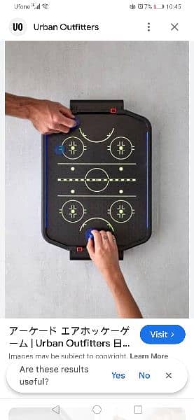 Air hockey board 4