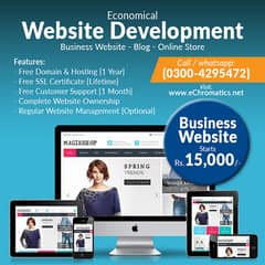 Website Development Starts Rs. 15000