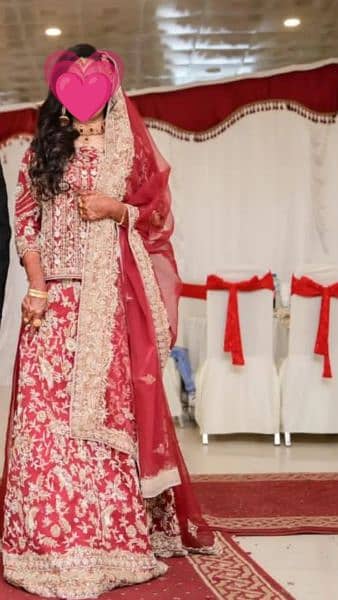 Beautiful Heavy Barat Lehnga 2