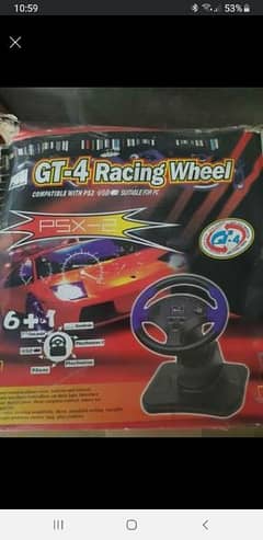 GT/4 Racing Steering wheel FOR PC / PS