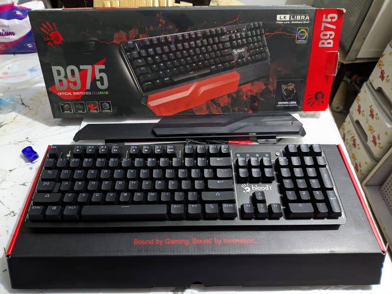 Bloody B975 Mechanical Gaming RGB Keyboard 1