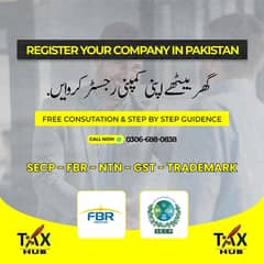 Company Registration, NTN, GST, Income Tax Return 0