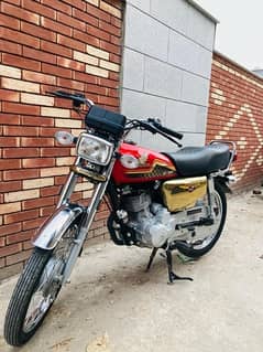 honda 125 self start gold edition