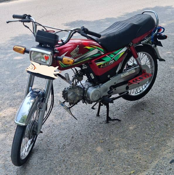 Honda CD-70 urgent sale 3