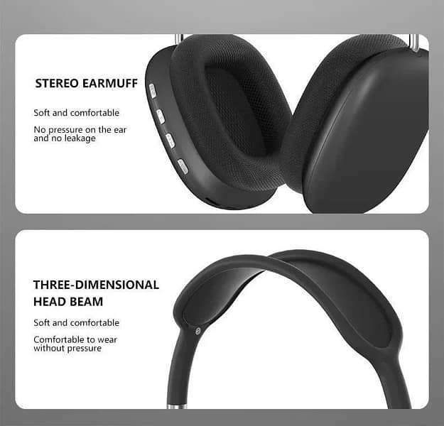 P9 Wireless Headphones  WhatsApp 03047954824 (Home Delivery Avaliable) 9