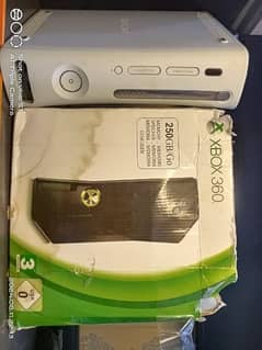 XBOX 360 WITH TWO CONTROLLERS