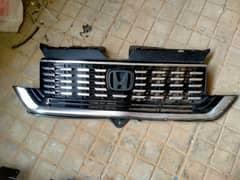 Honda N Wagon custom Show grill and Headlight