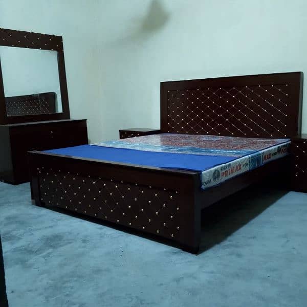 bed 22500 with sed tables 32000 with dressing 48000 home delivery free 1