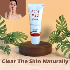 Acne Med Cream - With Tea Tree Oil - Anti Acne Cream - Clear  The Ski