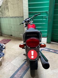 honda CD 125 2024 modle  red clr