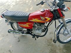 Honda 125 All Punjab Numbr