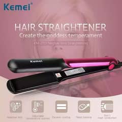 Hair straightener curling iron