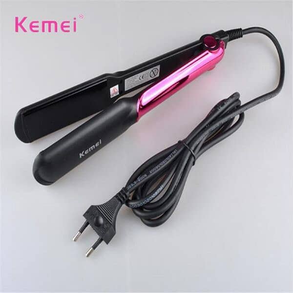 Hair straightener curling iron 1