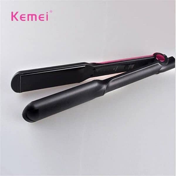 Hair straightener curling iron 2