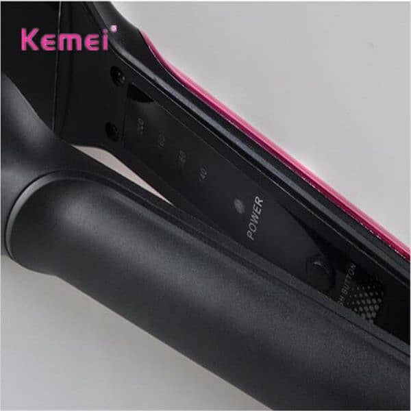 Hair straightener curling iron 3