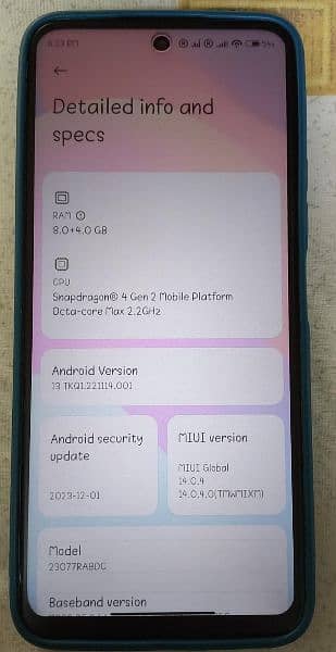 Redmi 12 5G 12/256 GB ( NoN PTA) LIKE NEW CONDITION 1