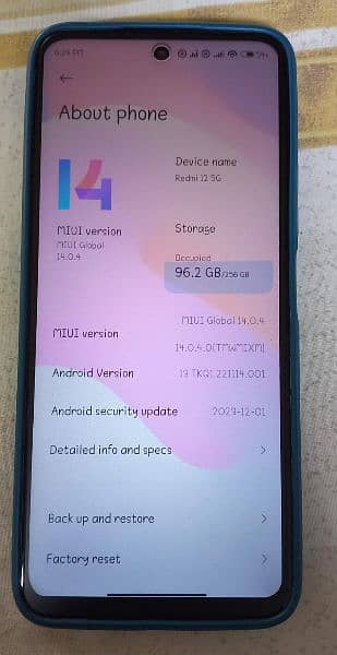 Redmi 12 5G 12/256 GB ( NoN PTA) LIKE NEW CONDITION 2