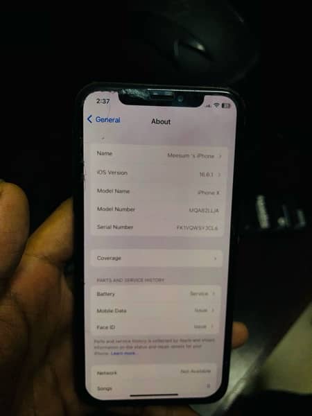 iphone x Non pta    Exchange with above x possible 4