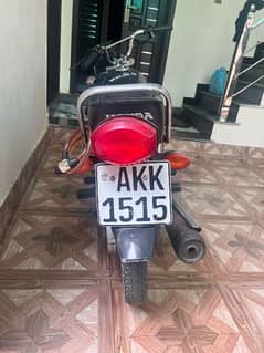 I am selling my Honda 125