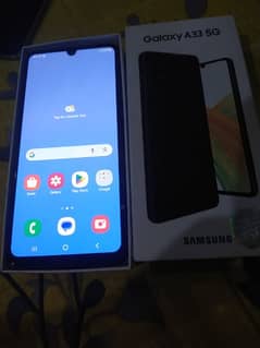 Samsung a33 5g (8+8\128) with full box