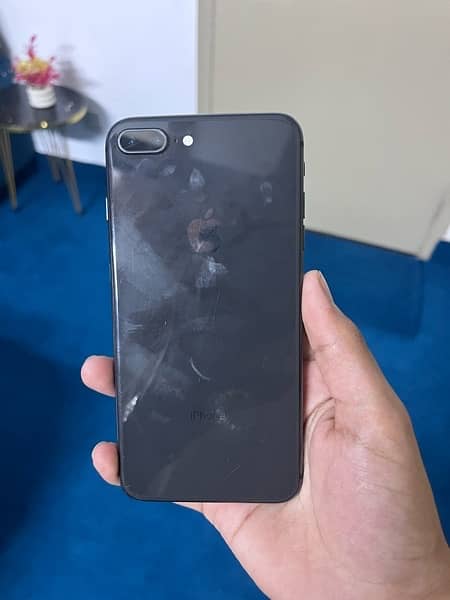 IPHONE 8 plus NON PTA display change hai or display pe scratch hai 0