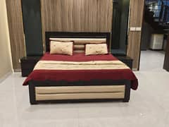 Matte Finish Bed Set in Excellent Condition | DHA