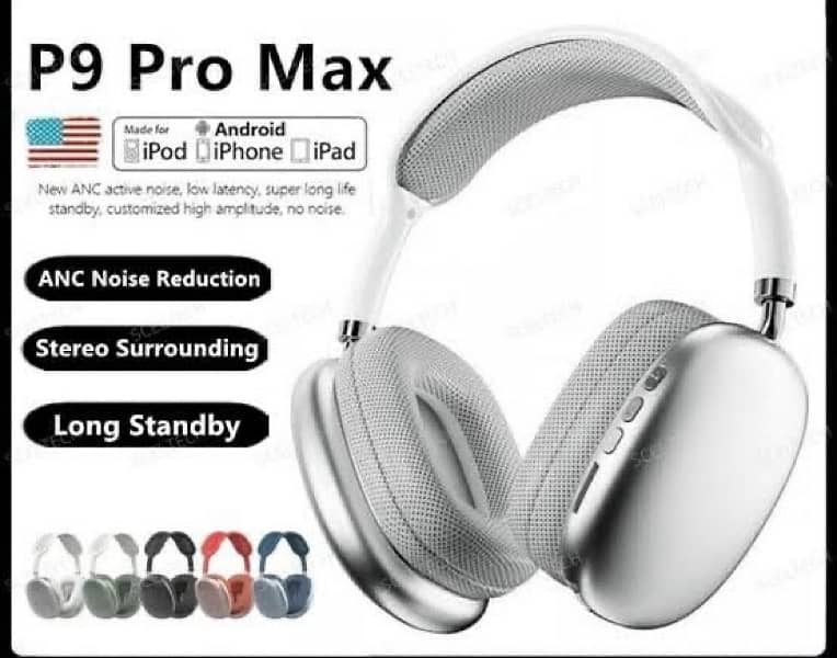 P9 Pro Max Tws Wireless Bluetooth-compatible Headphone 0