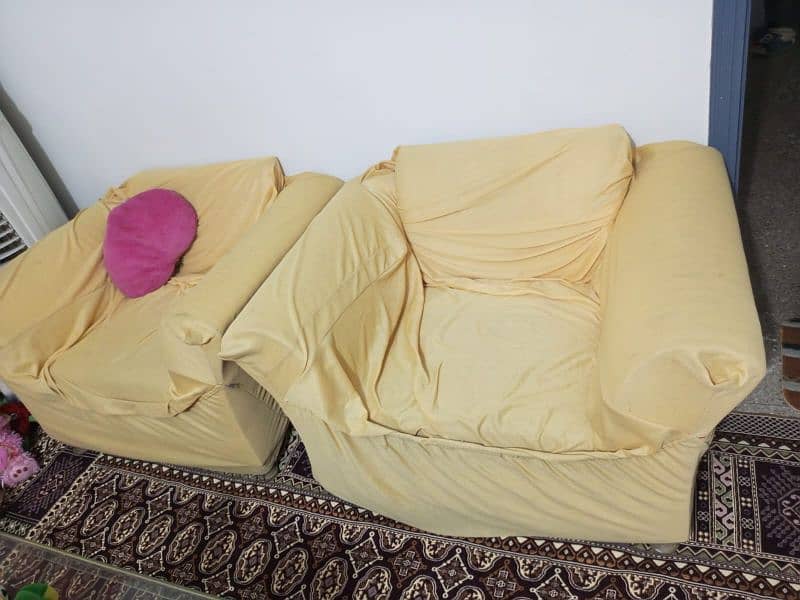 7 seater sofa set with covers 4