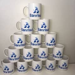 wholesale customise mugs in bulk quantity. bank mugs