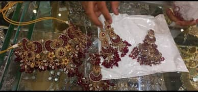 Bridal kashees jewellery