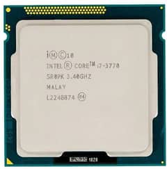 intel Core i7 3770 3.4ghz boost upto 4.0 ghz 9mb cache