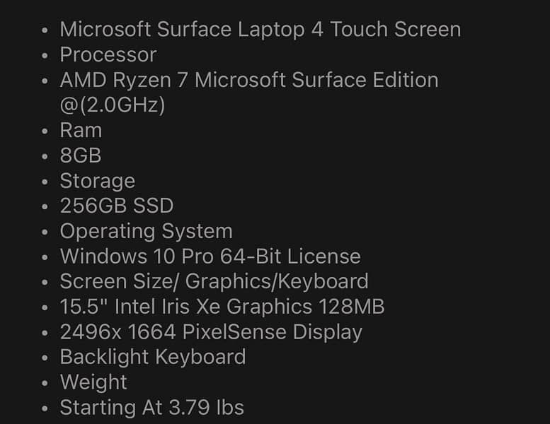 macrosoft surface laptop 4 1