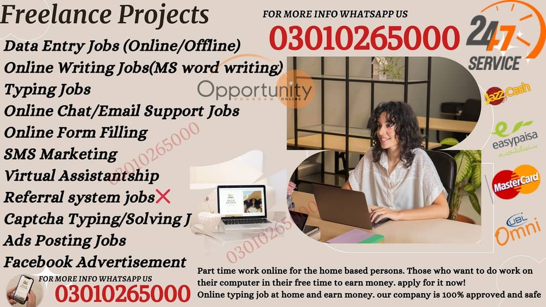 Data Typing Job is offering for male & female / Part Time Jobs 0