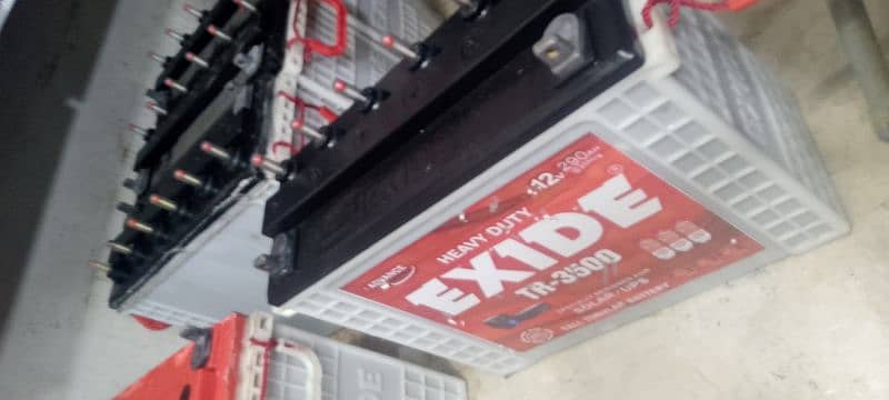 Exide 3500 tall Tubular Battery 2