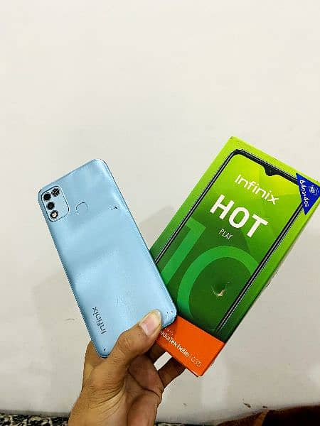 Infinix Hot 10 Play (4/64) With Box 1