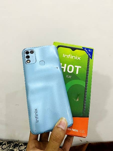 Infinix Hot 10 Play (4/64) With Box 2